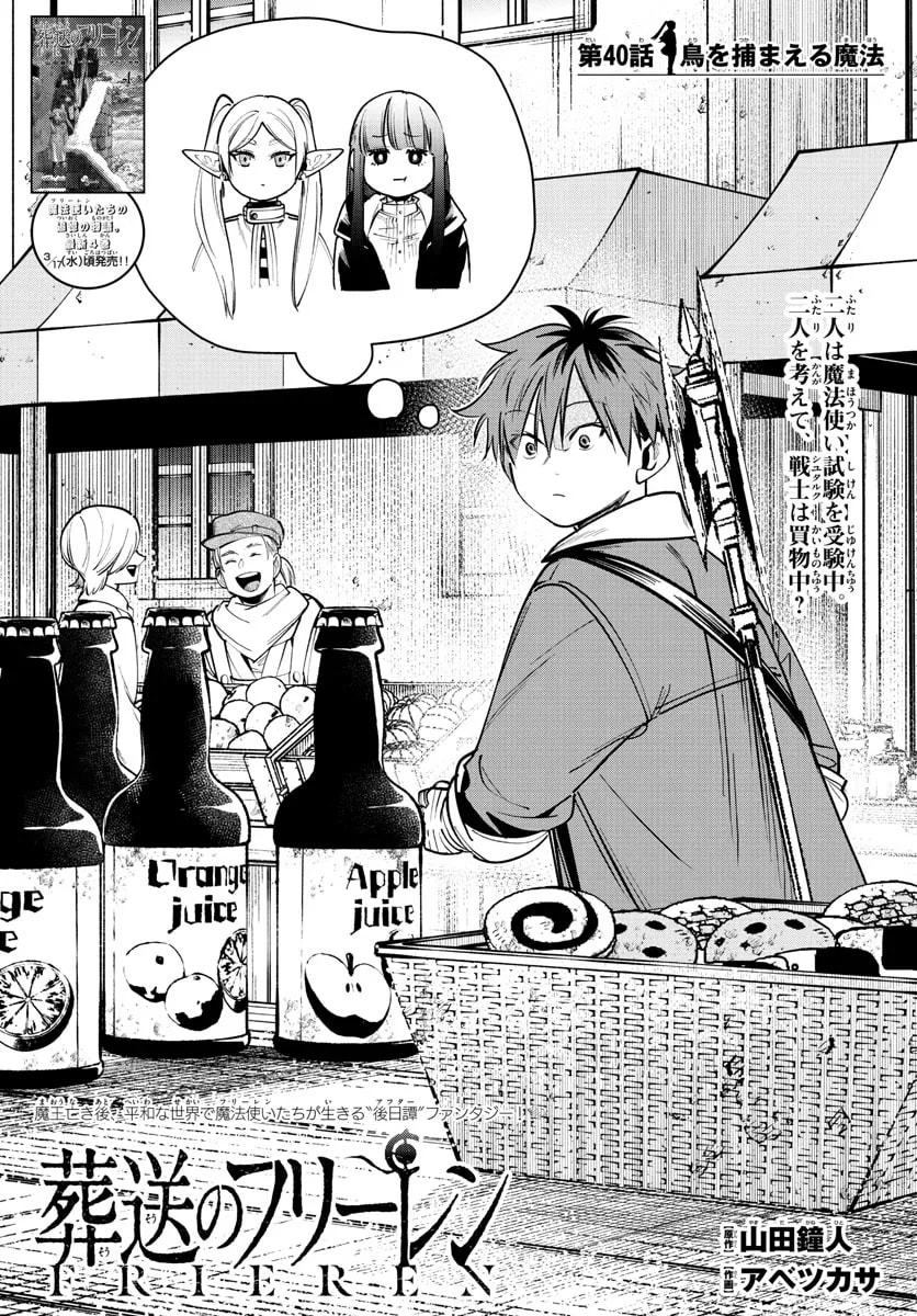 Official cover art of Chapter 40: A Spell to Capture a Bird