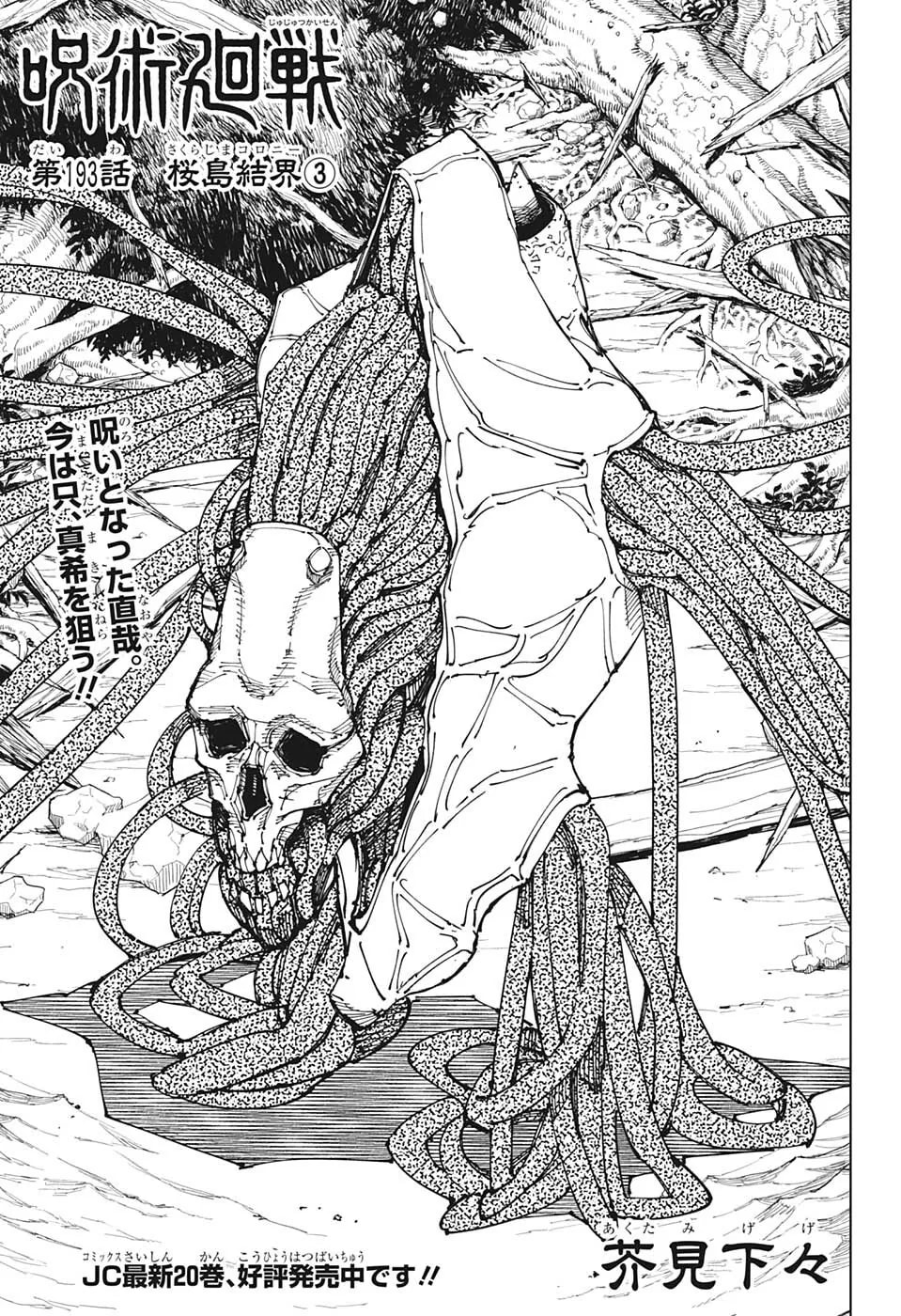 Official cover art of Chapter 193