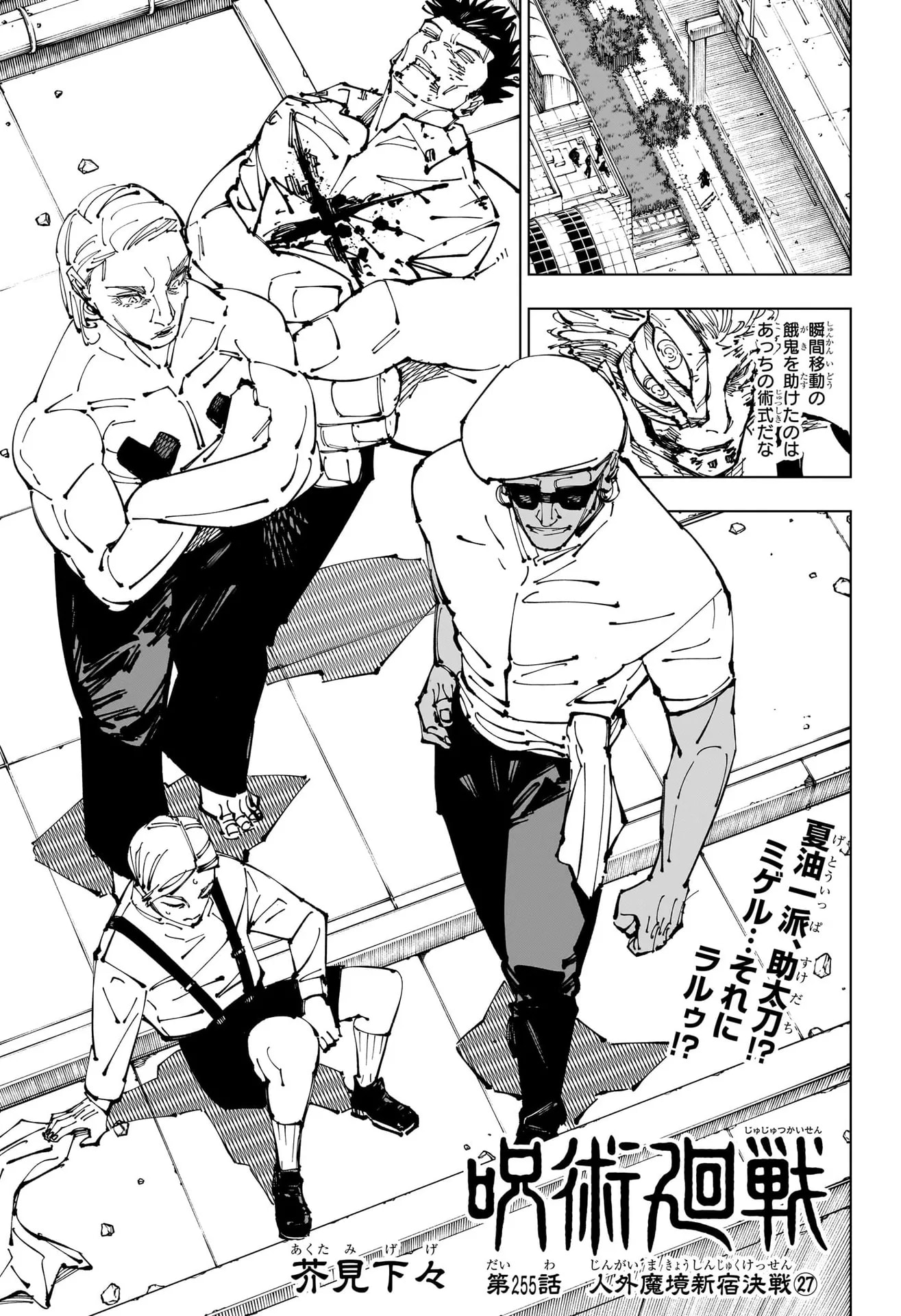 Official cover art of Chapter 255