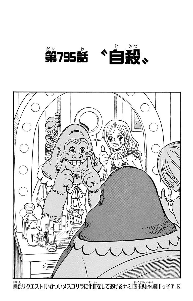 Official cover art of Chapter 795