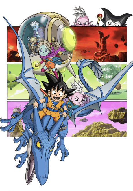 Daima Saga saga key art from Dragon Ball Daima