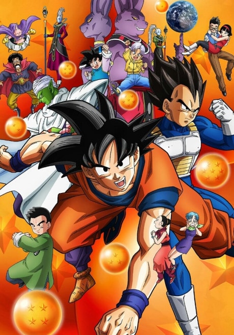 Universe 6 Saga saga key art from Dragon Ball Super