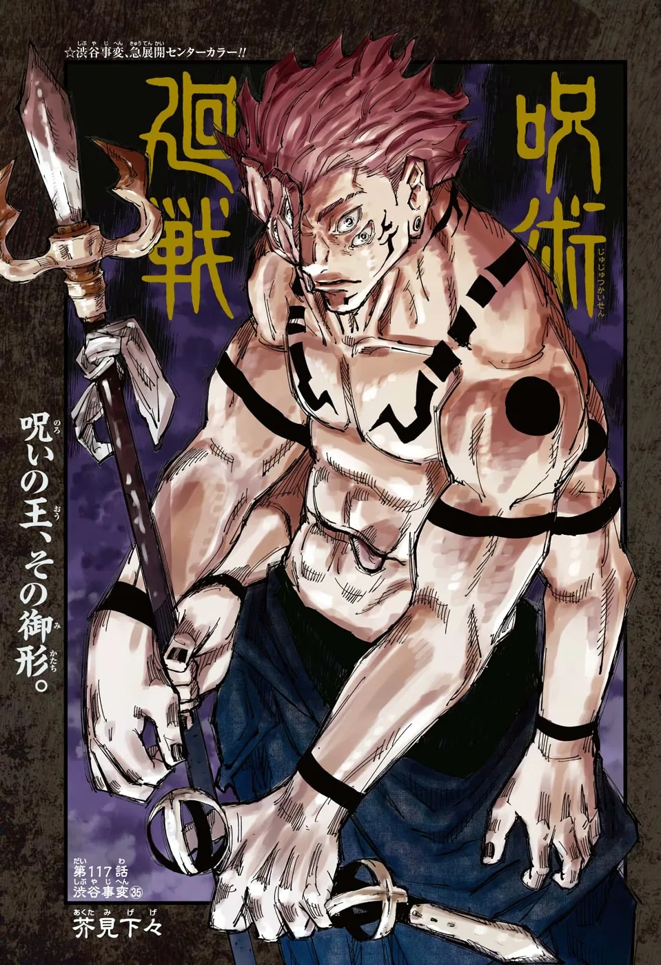 Official cover art of Chapter 117