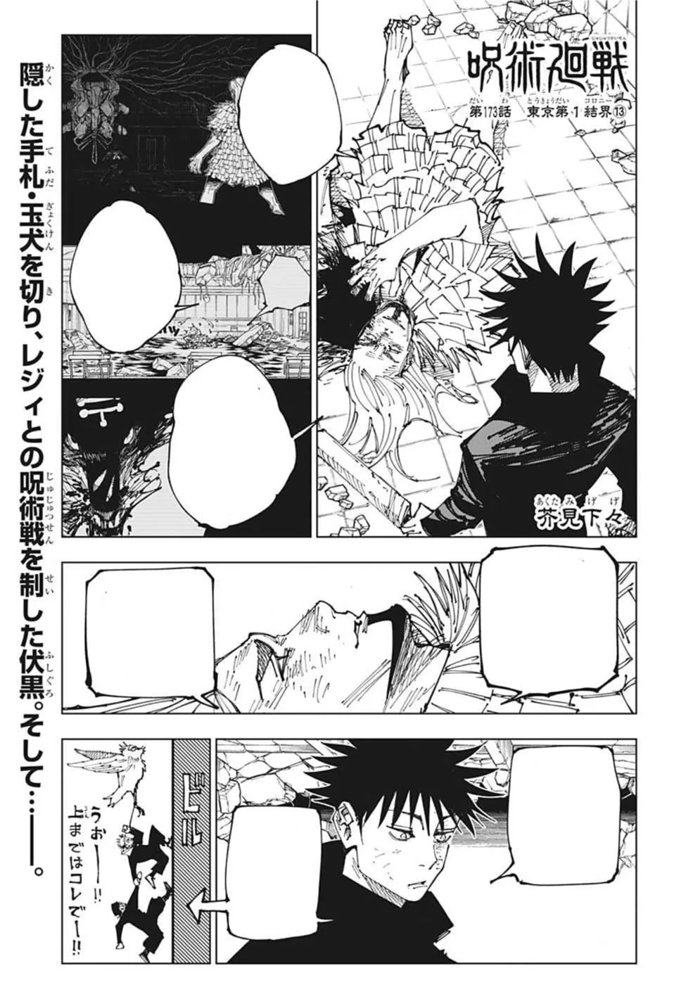 Official cover art of Chapter 173