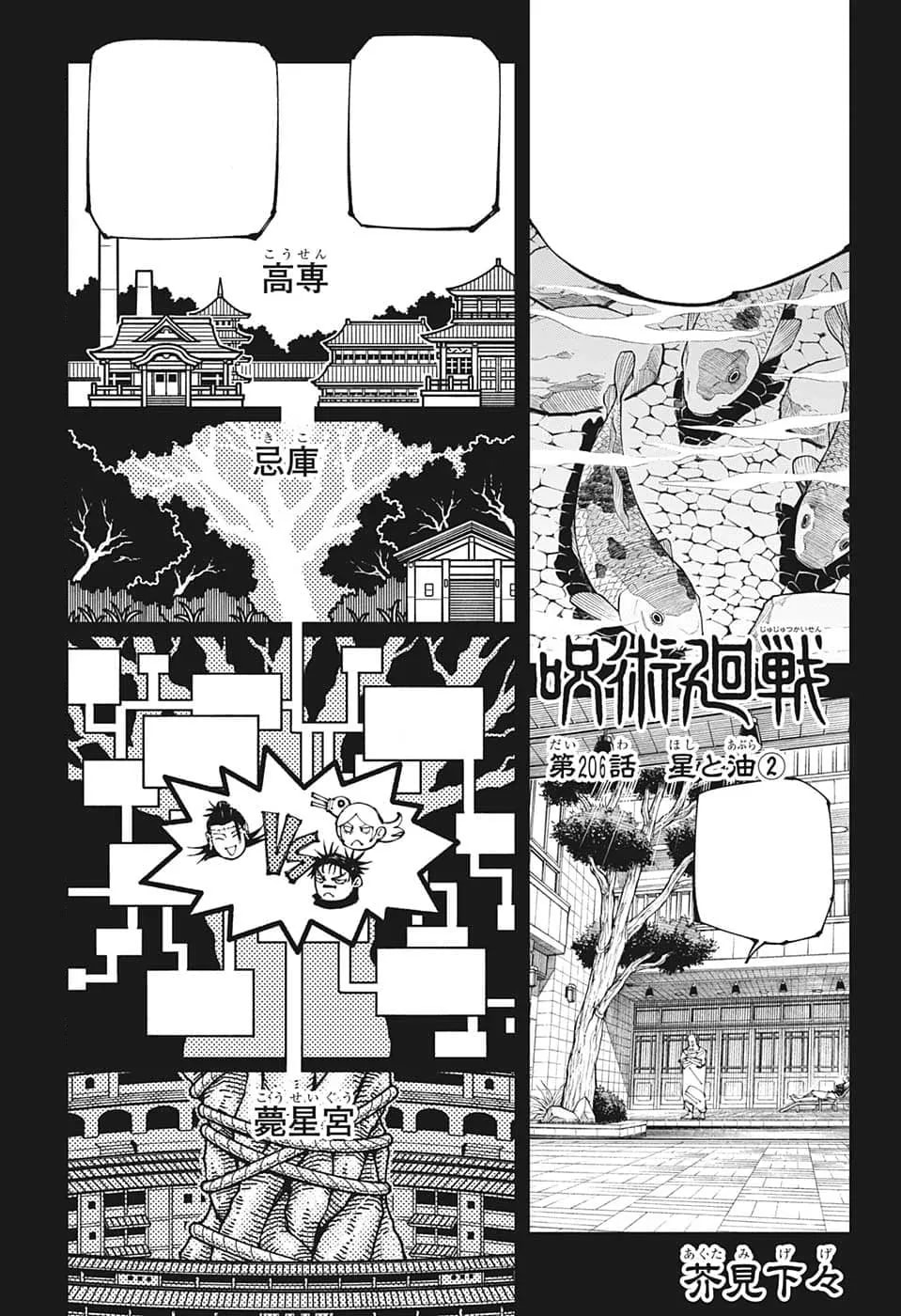 Official cover art of Chapter 206